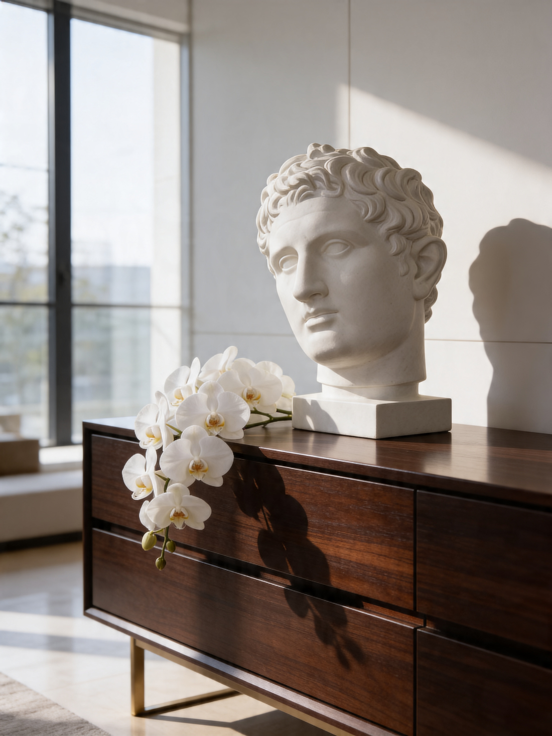 Greek Bust Sculptures in Modern Interior Design