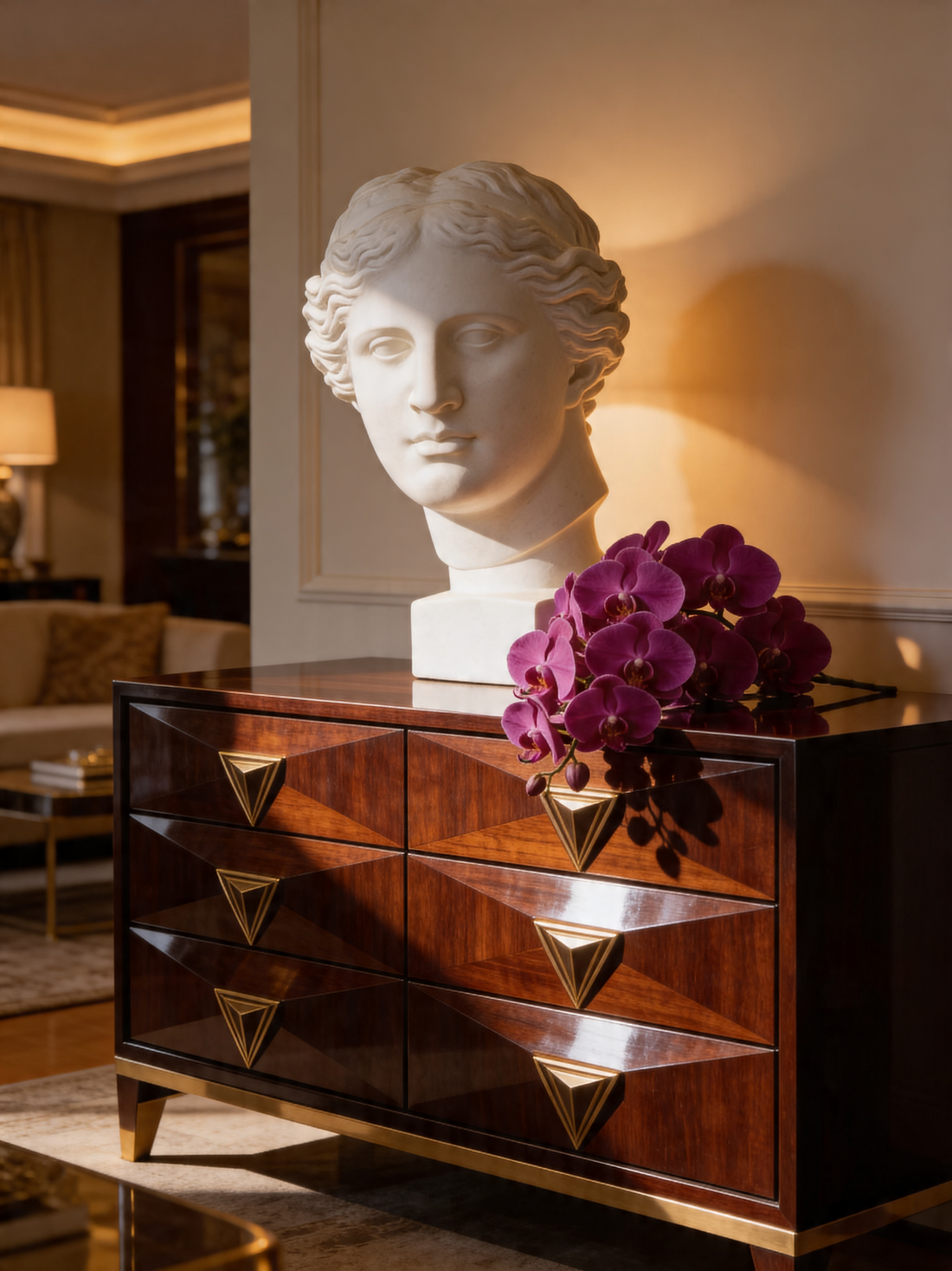 How to Style Classical Sculptures at Home