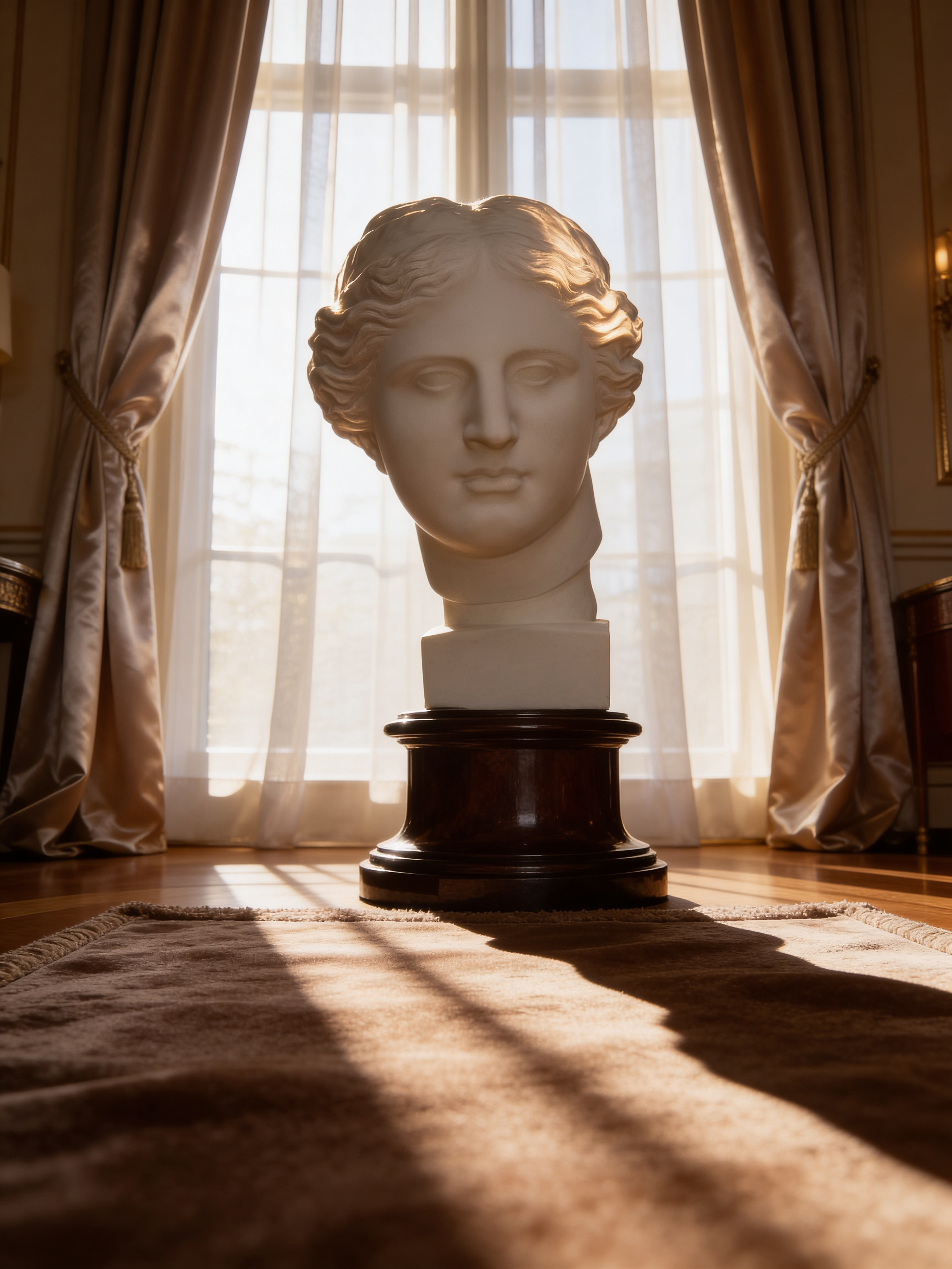 Venus Plaster Bust for Drawing – Classical Sculpture Decor for Interiors & Artists