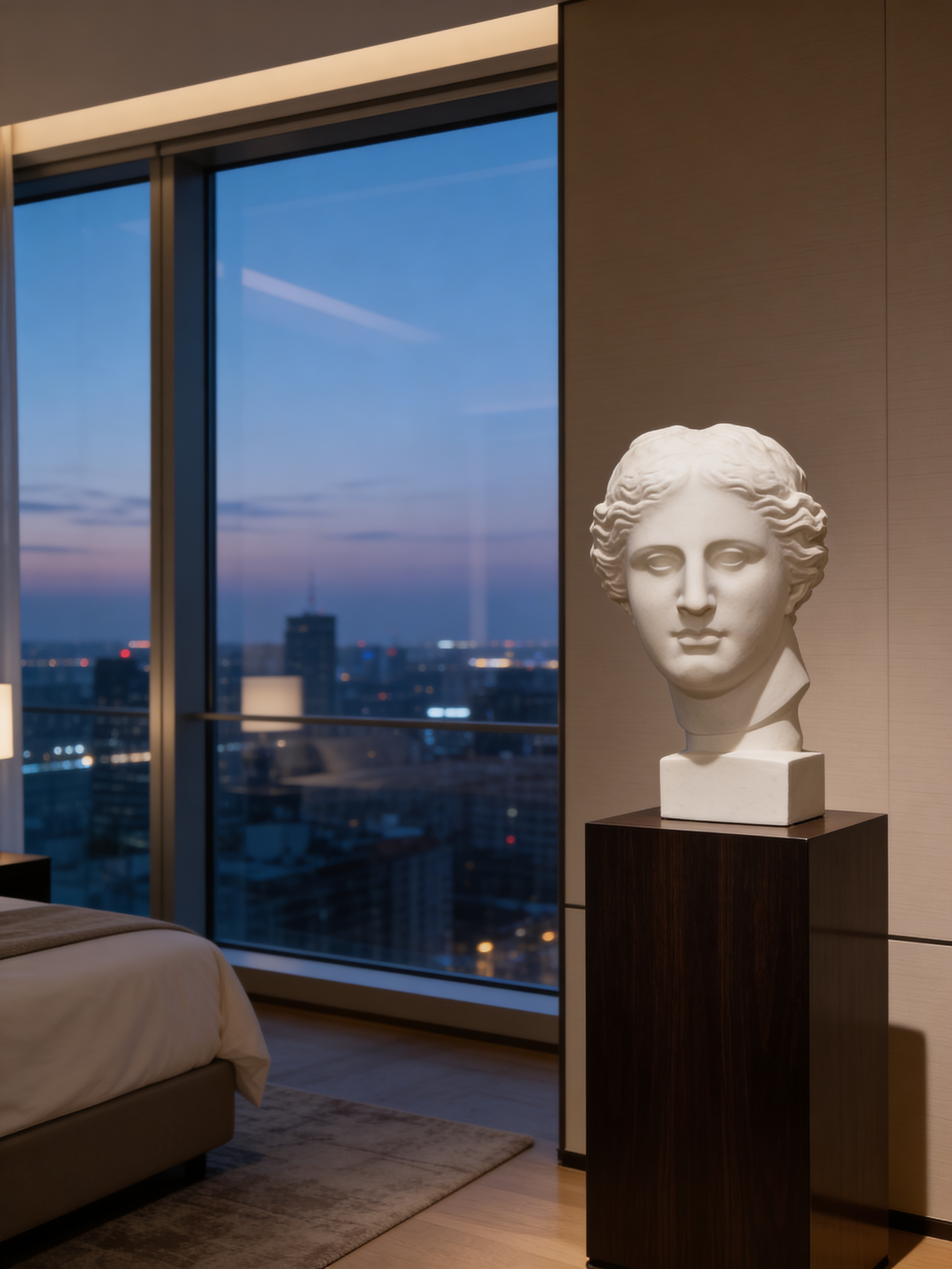 Venus Plaster Bust for Drawing – Classical Sculpture Decor for Interiors & Artists