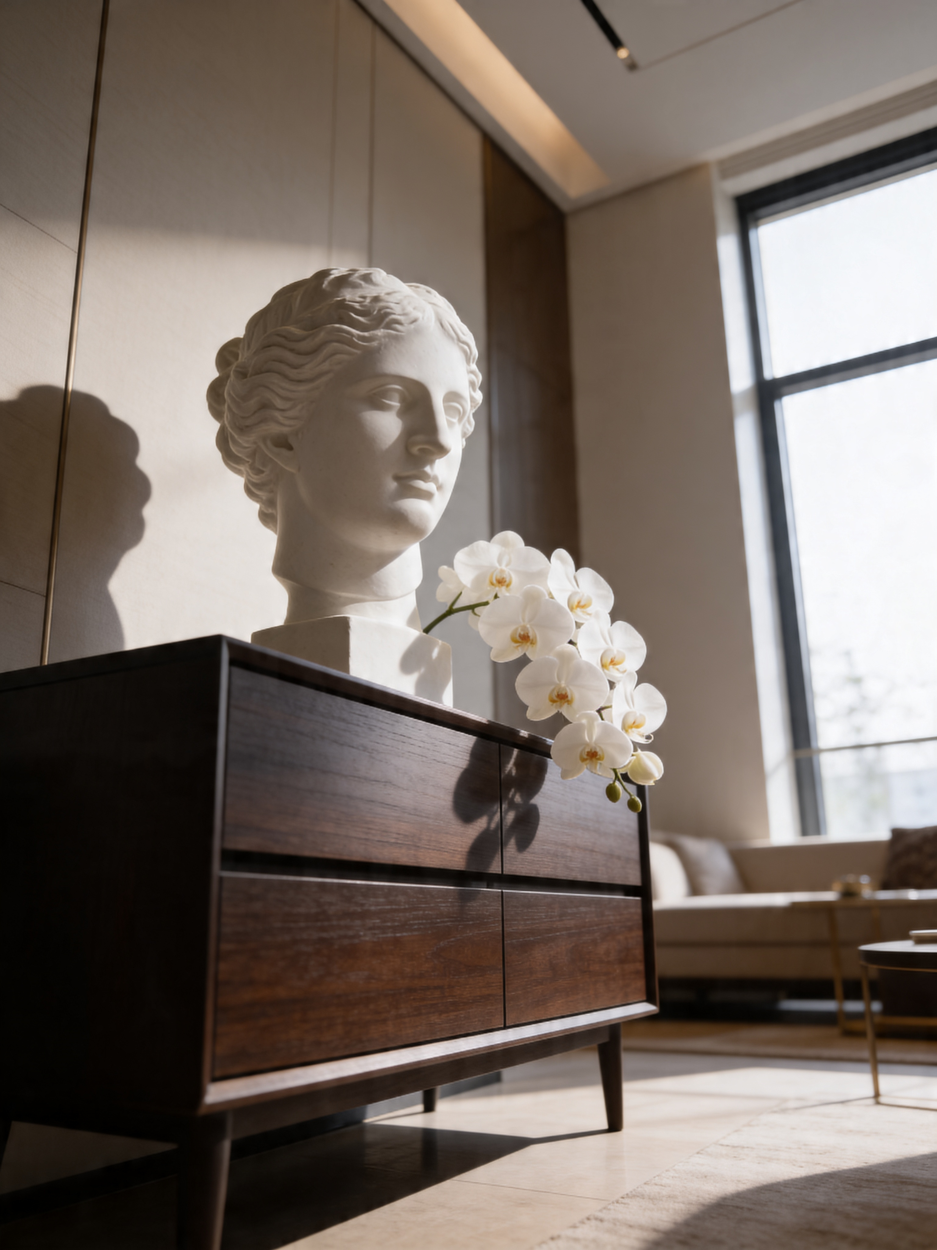 Venus Plaster Bust for Drawing – Classical Sculpture Decor for Interiors & Artists