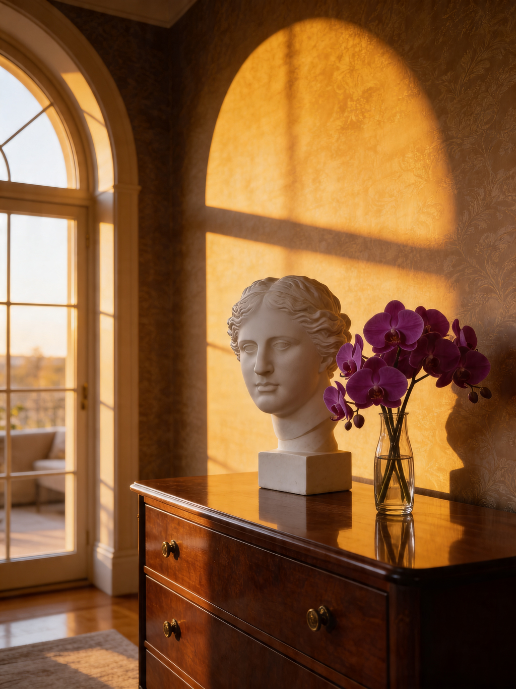 Venus Plaster Bust for Drawing – Classical Sculpture Decor for Interiors & Artists