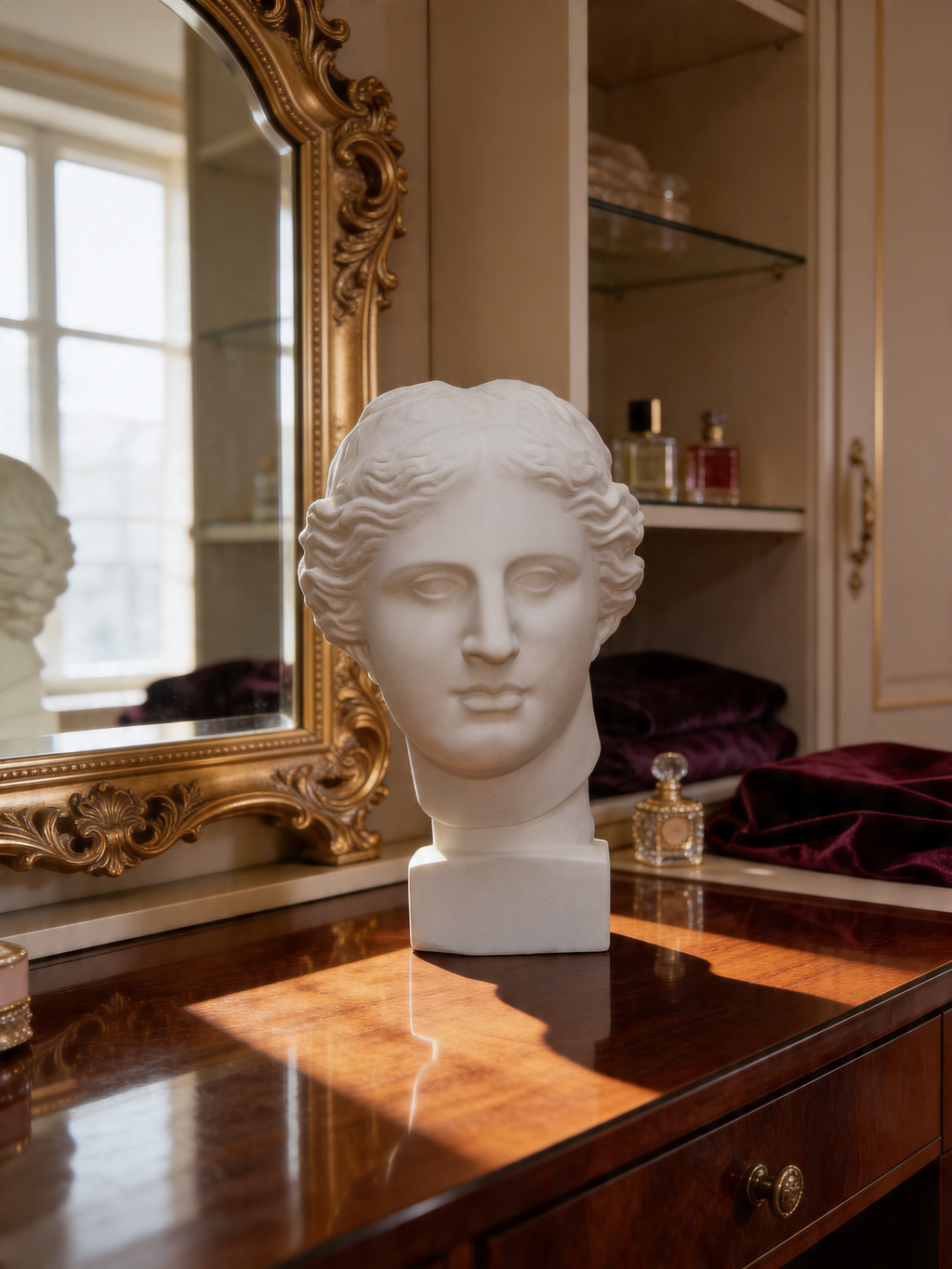 Venus Plaster Bust for Drawing – Classical Sculpture Decor for Interiors & Artists