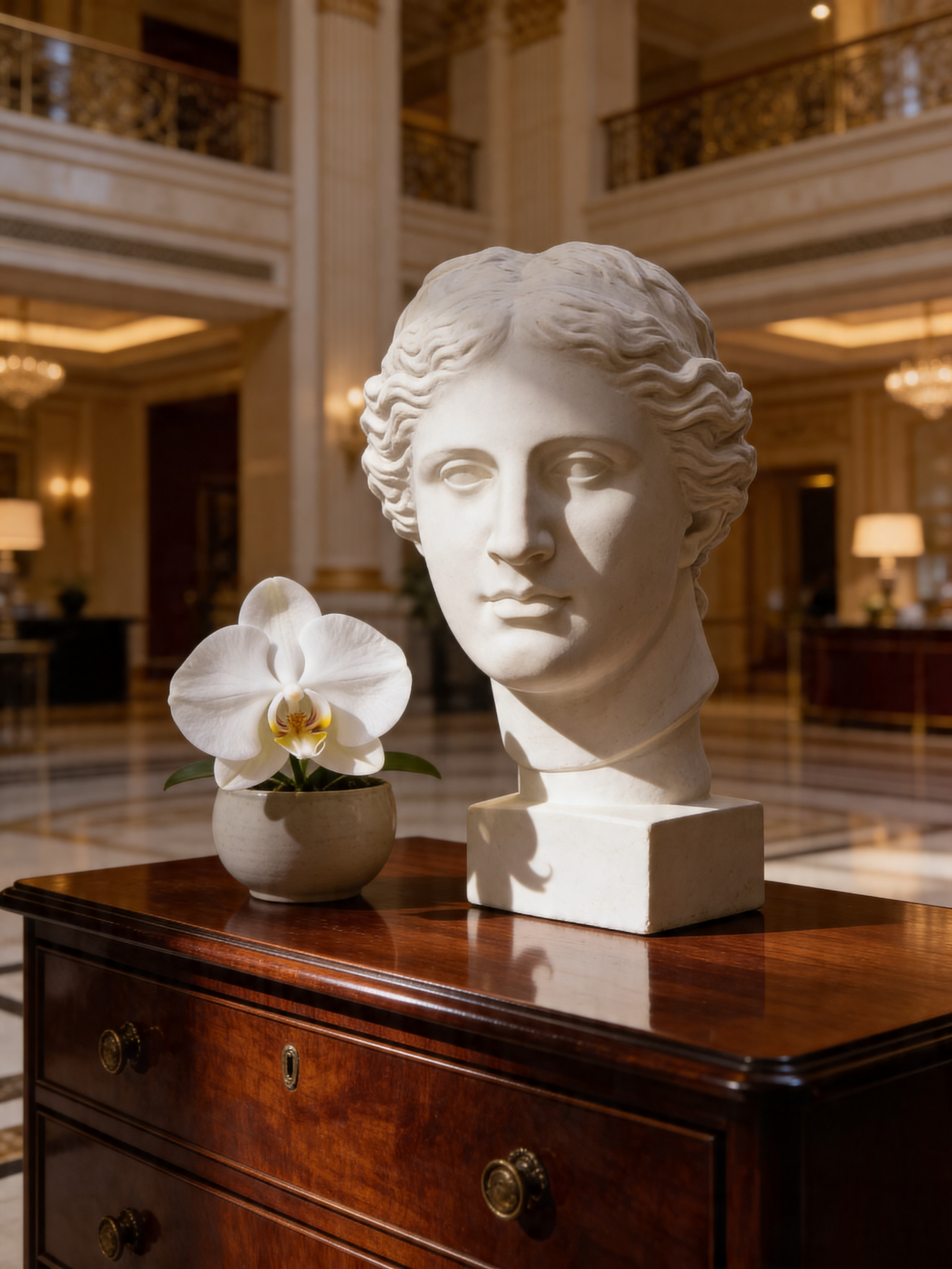 Venus Plaster Bust for Drawing – Classical Sculpture Decor for Interiors & Artists